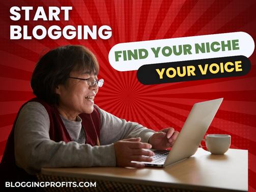 start blogging find niche